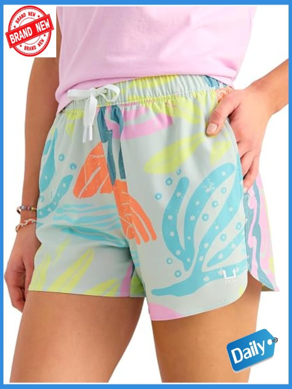 Women's Quick-Dry Fishing Shorts with Pockets UPF 30+